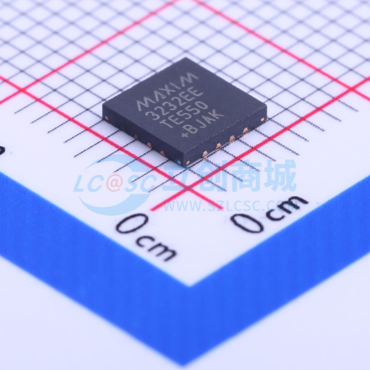 MAX3232EETE+实物图