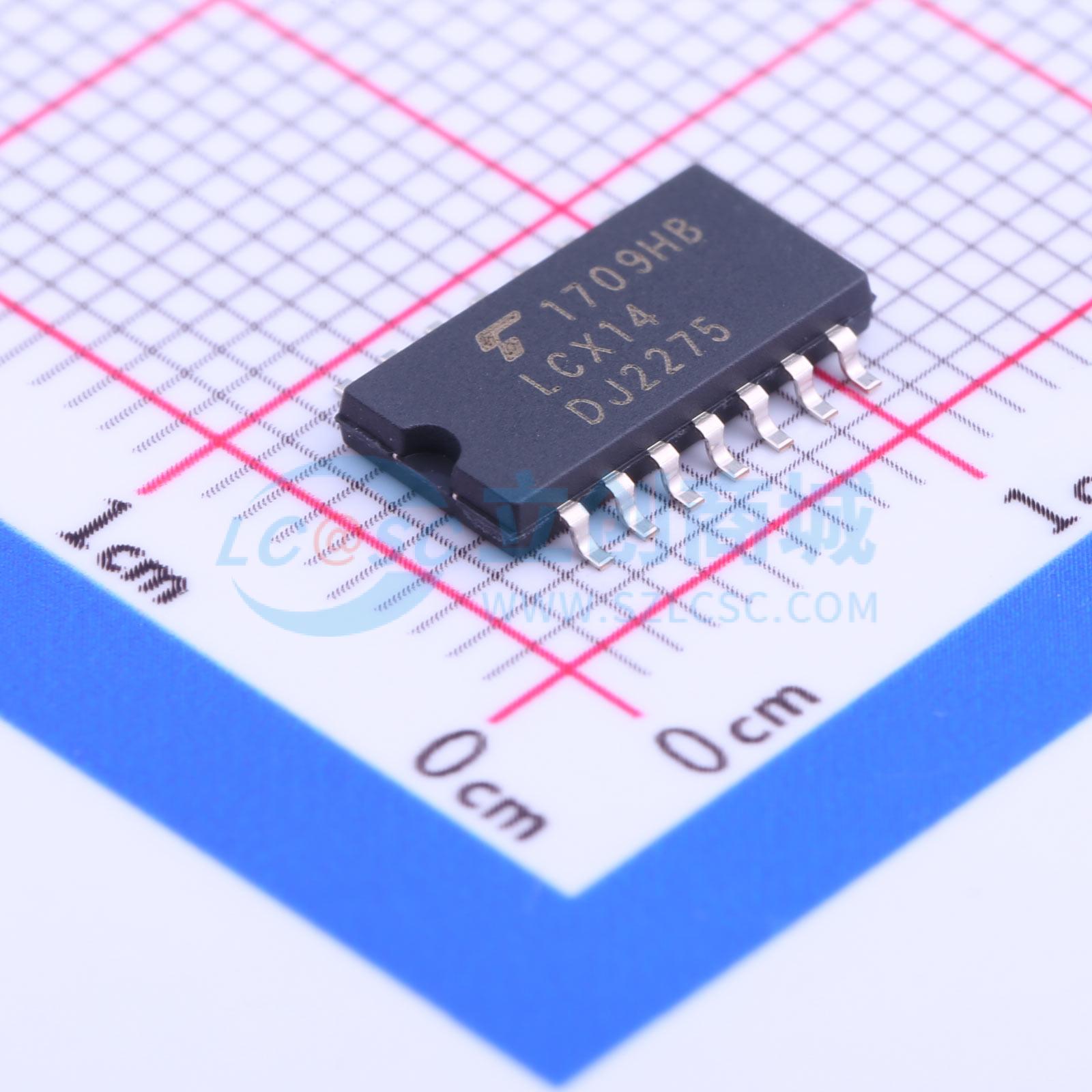 TC74LCX14F(EL,K,F)实物图