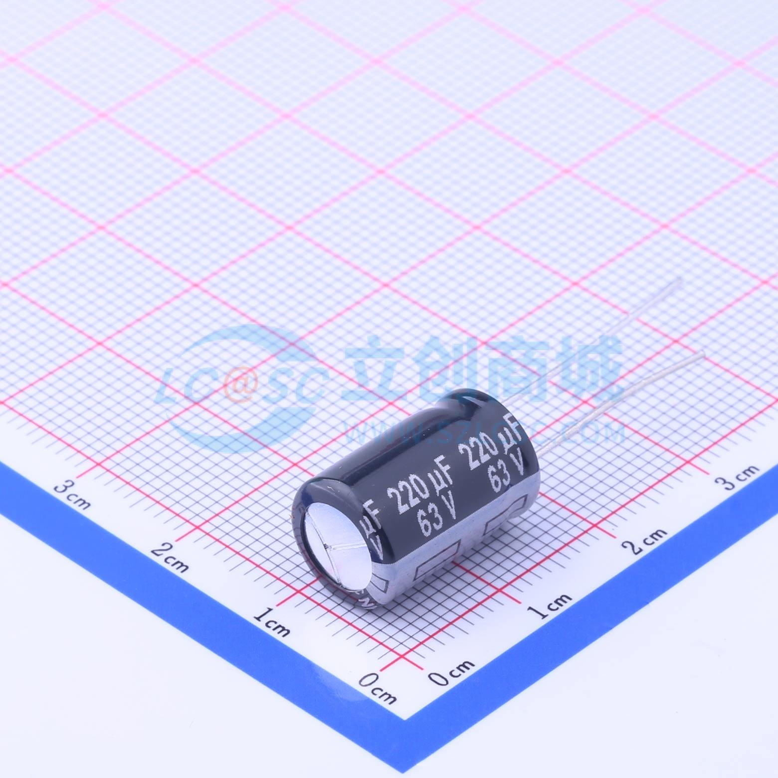 点击查看大图 ECA1JHG221实物图