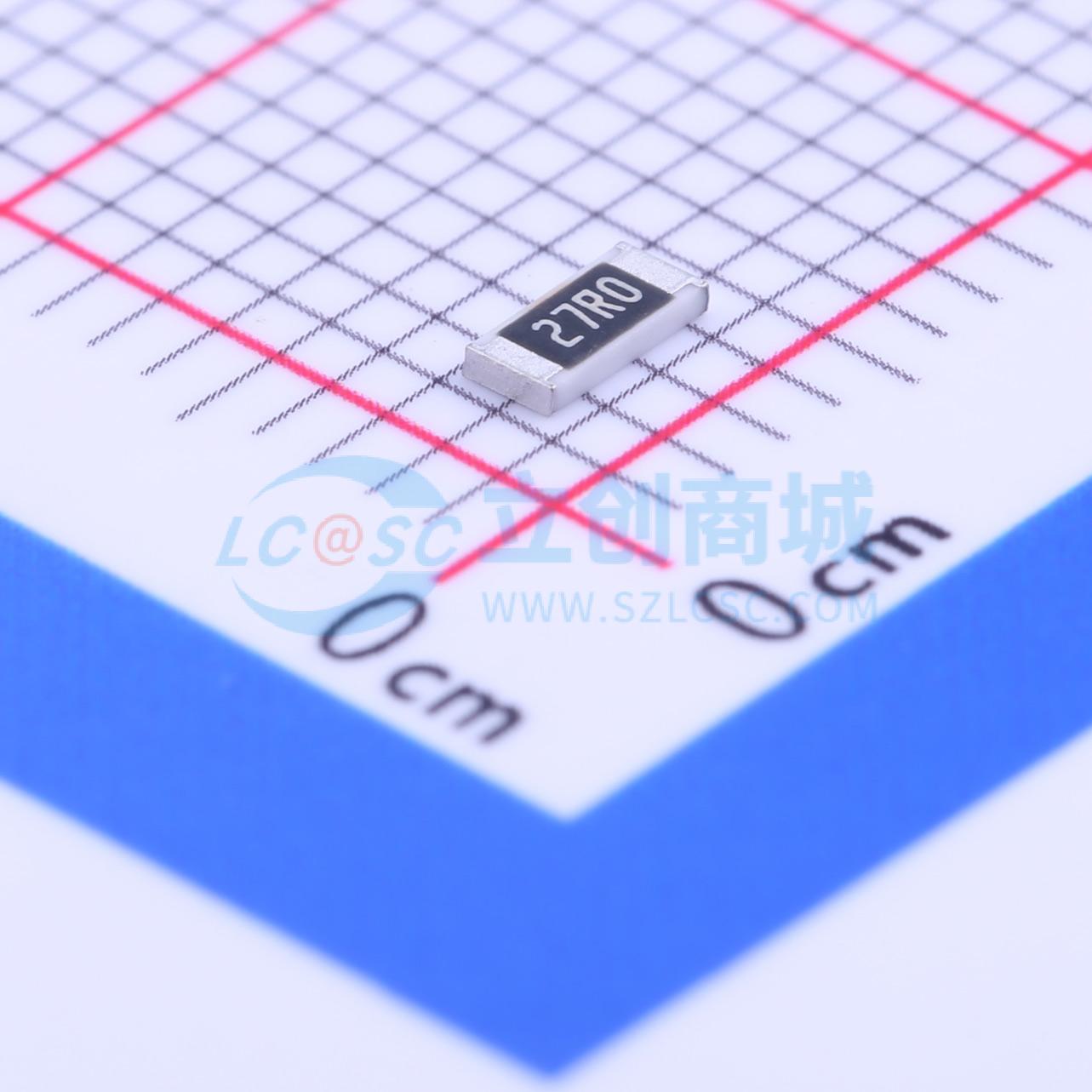 点击查看大图 WR12X27R0FTL实物图