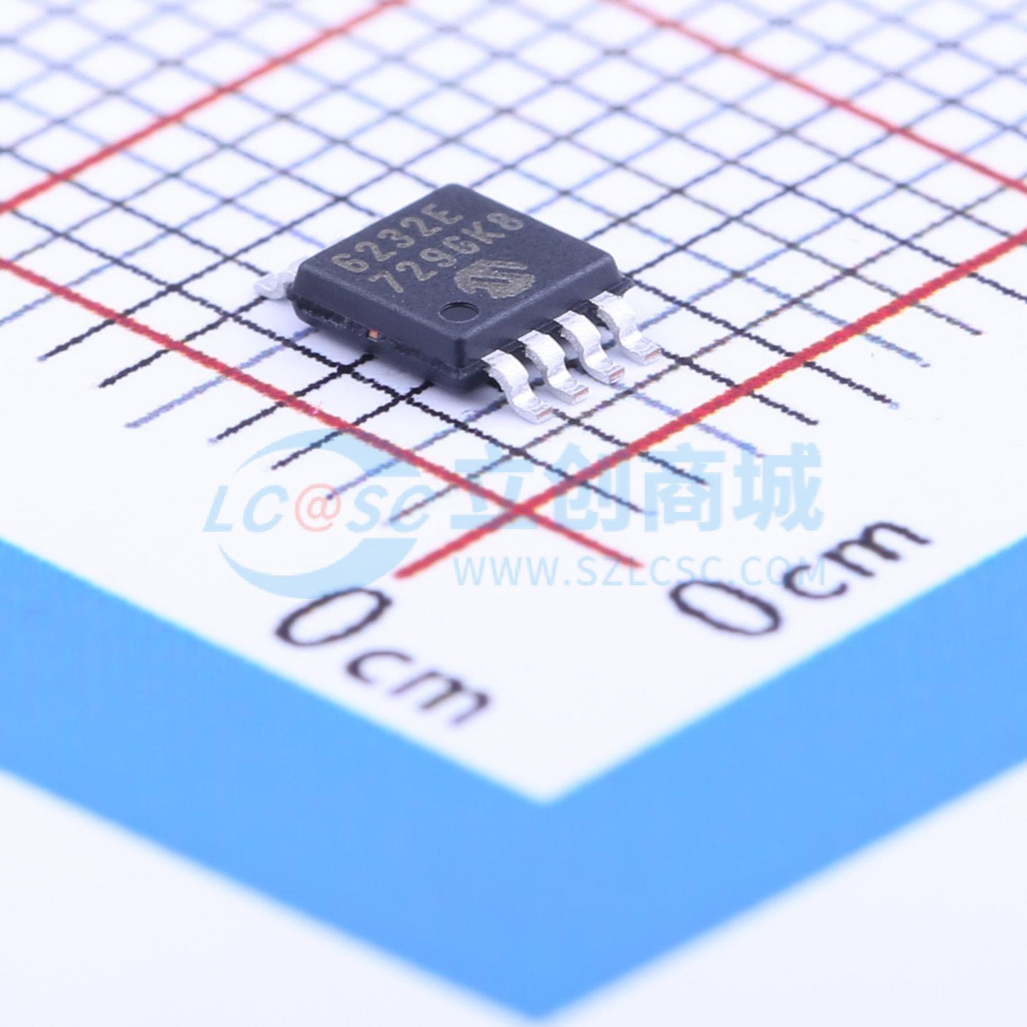 点击查看大图 MCP6232-E/MS实物图