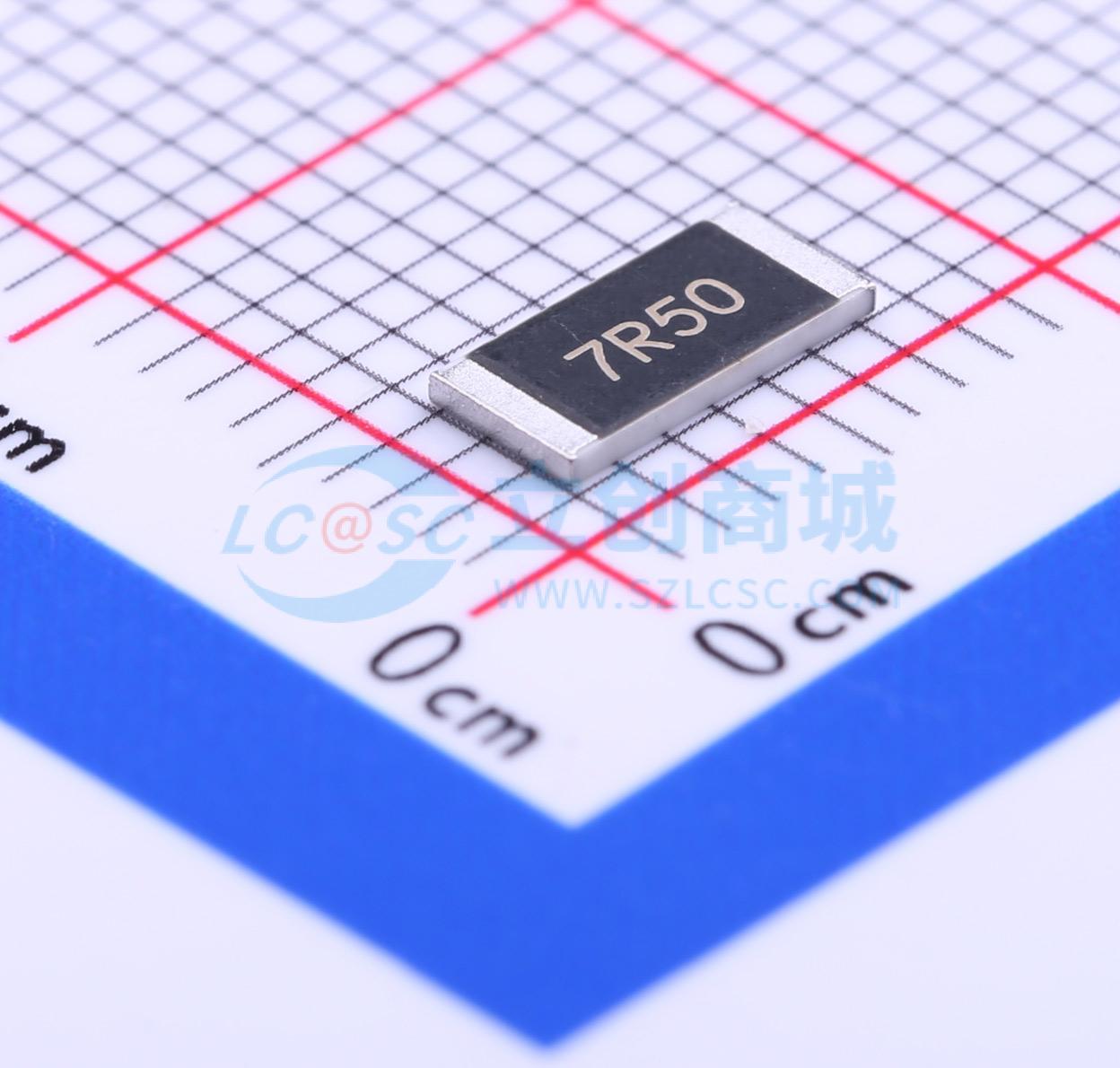 点击查看大图 WR25W7R50FTL实物图