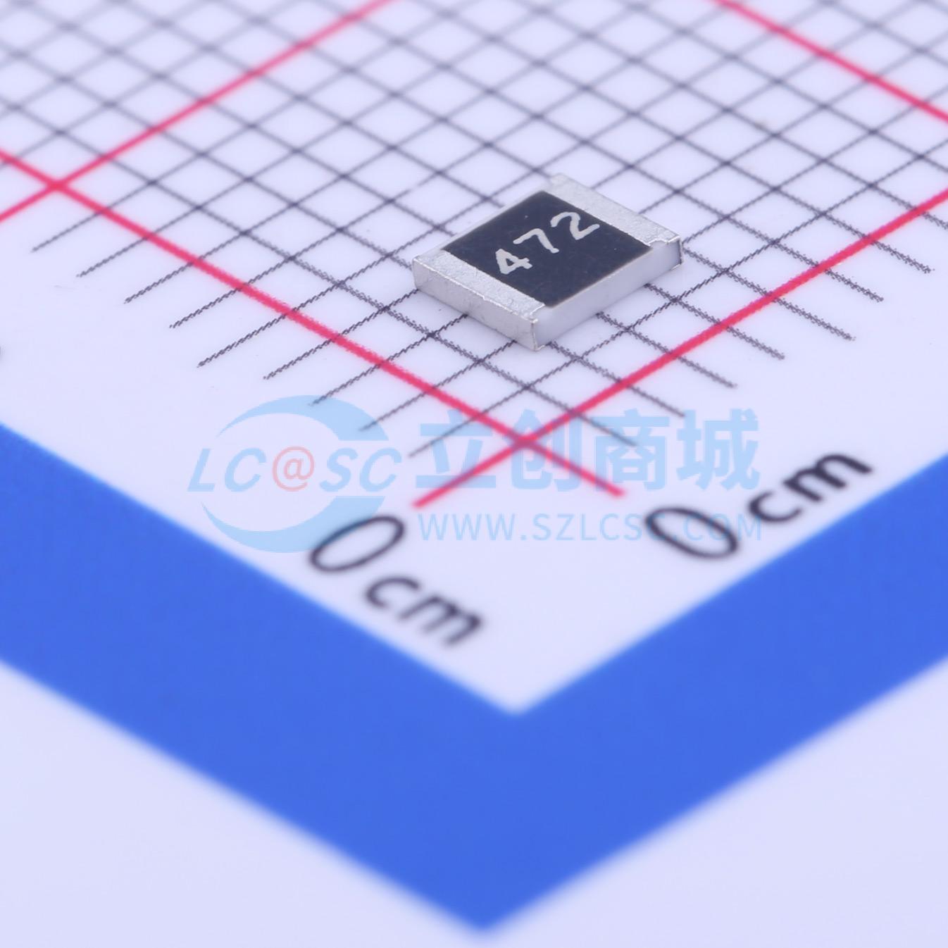 点击查看大图 WR10X472JTL实物图
