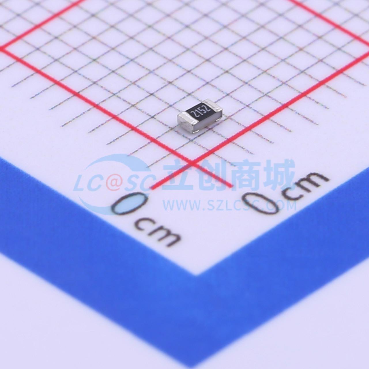 点击查看大图 HPCR0603F21K5K9实物图