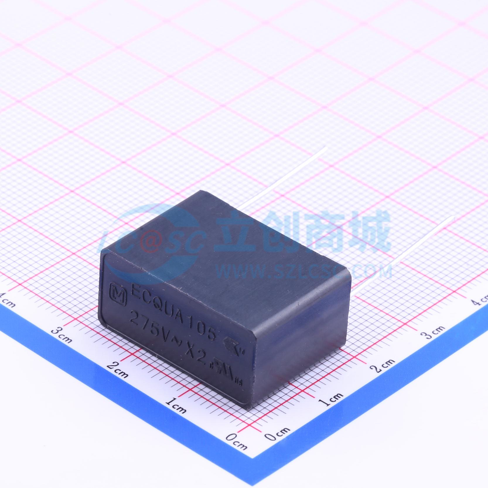 点击查看大图 ECQUAAF105K实物图