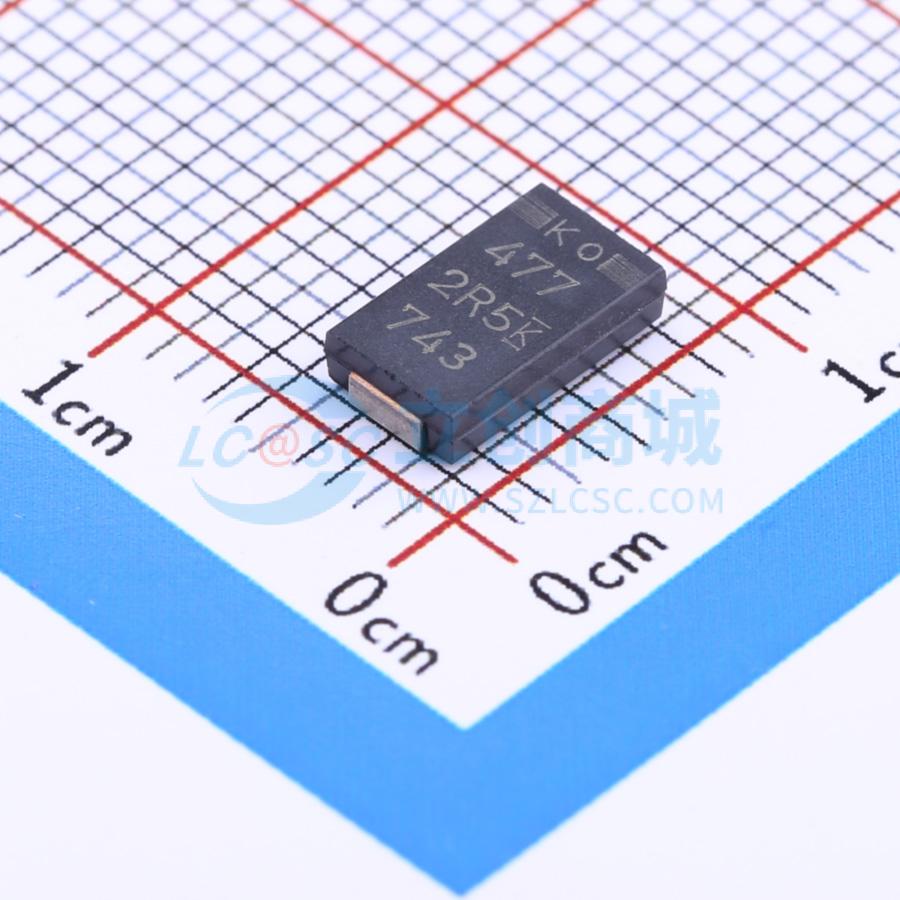 点击查看大图 T520V477M2R5ATE009实物图