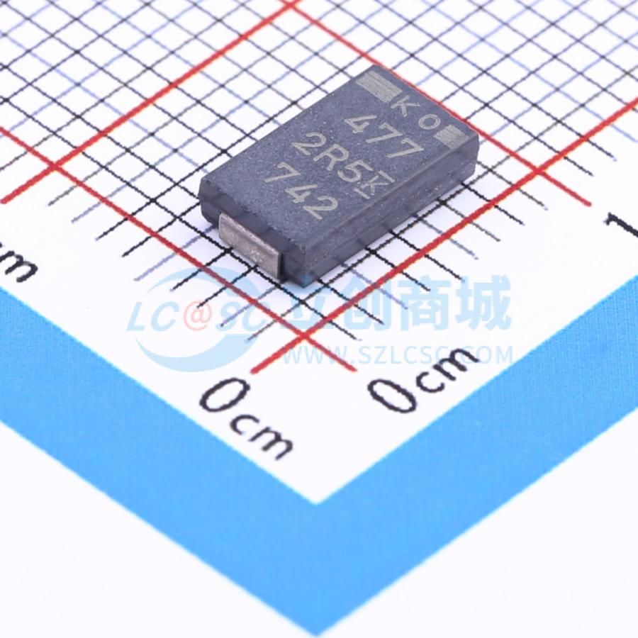 点击查看大图 T520V477M2R5ATE007实物图