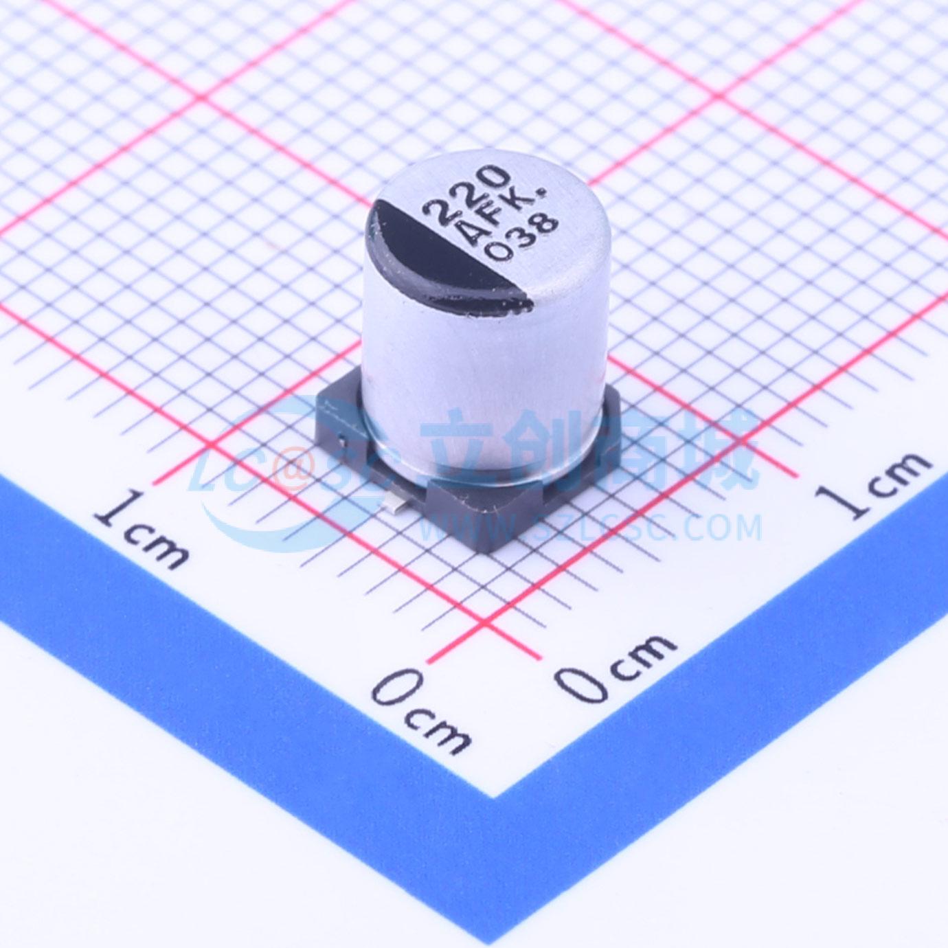 点击查看大图 EEEFKA221XAP实物图