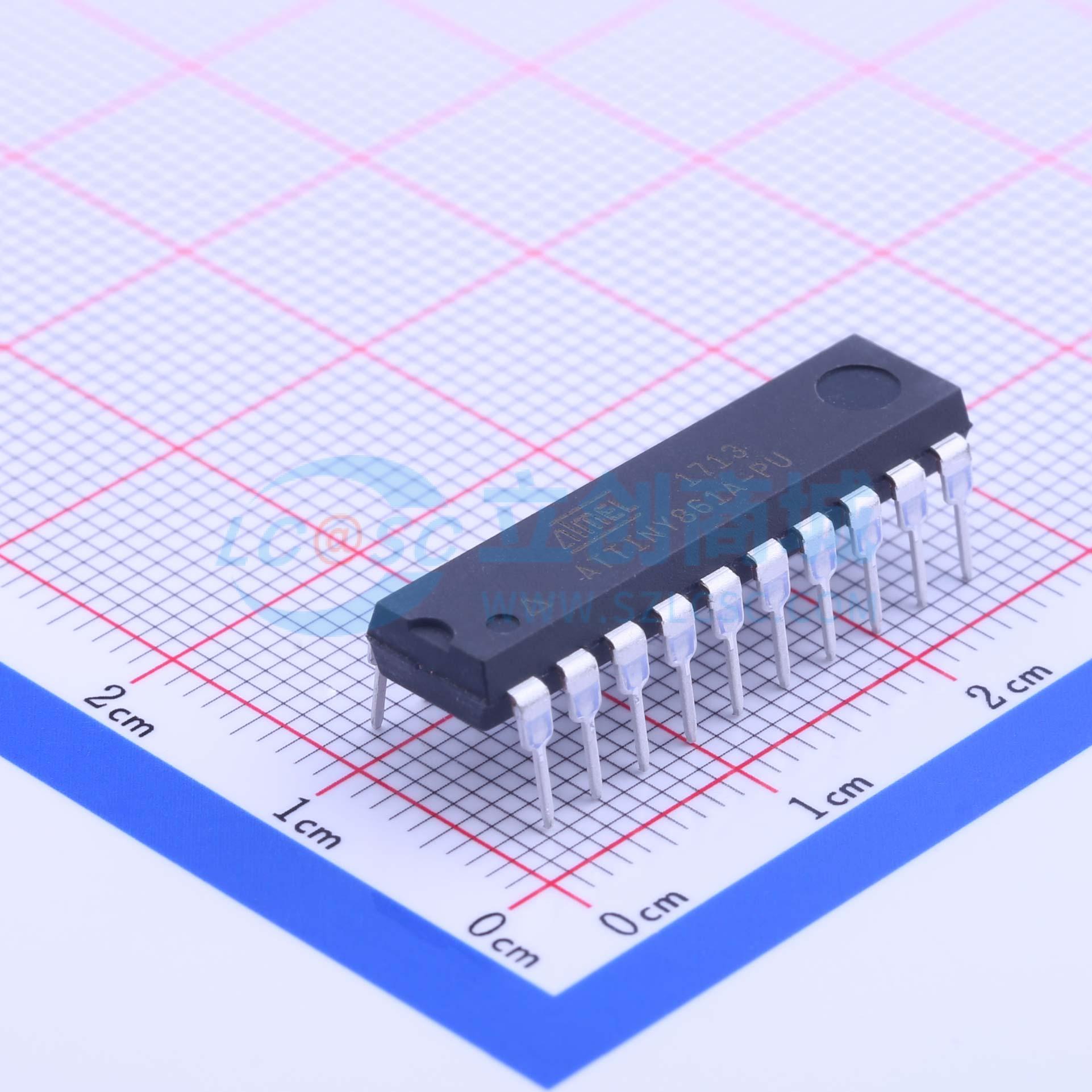 点击查看大图 ATTINY861A-PU实物图