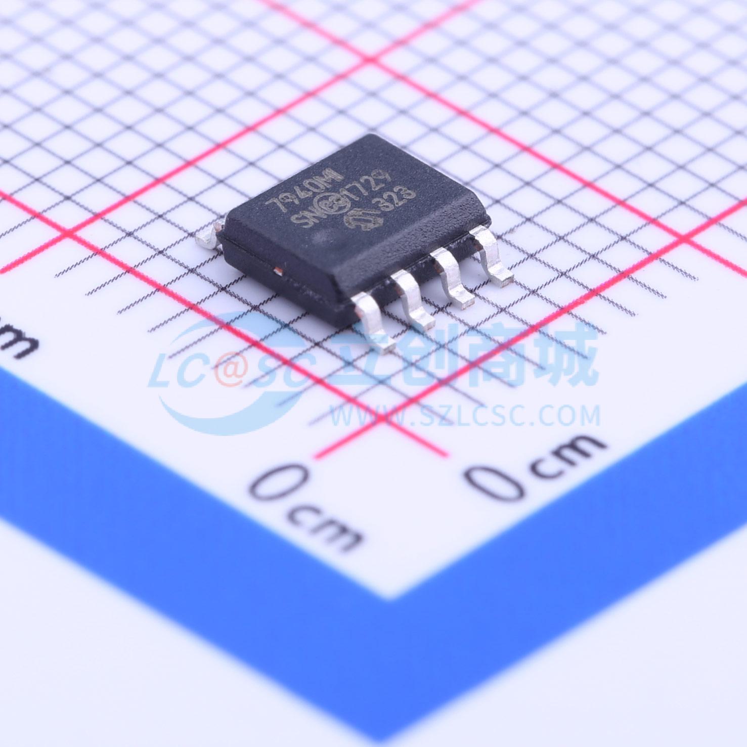 点击查看大图 MCP7940M-I/SN实物图