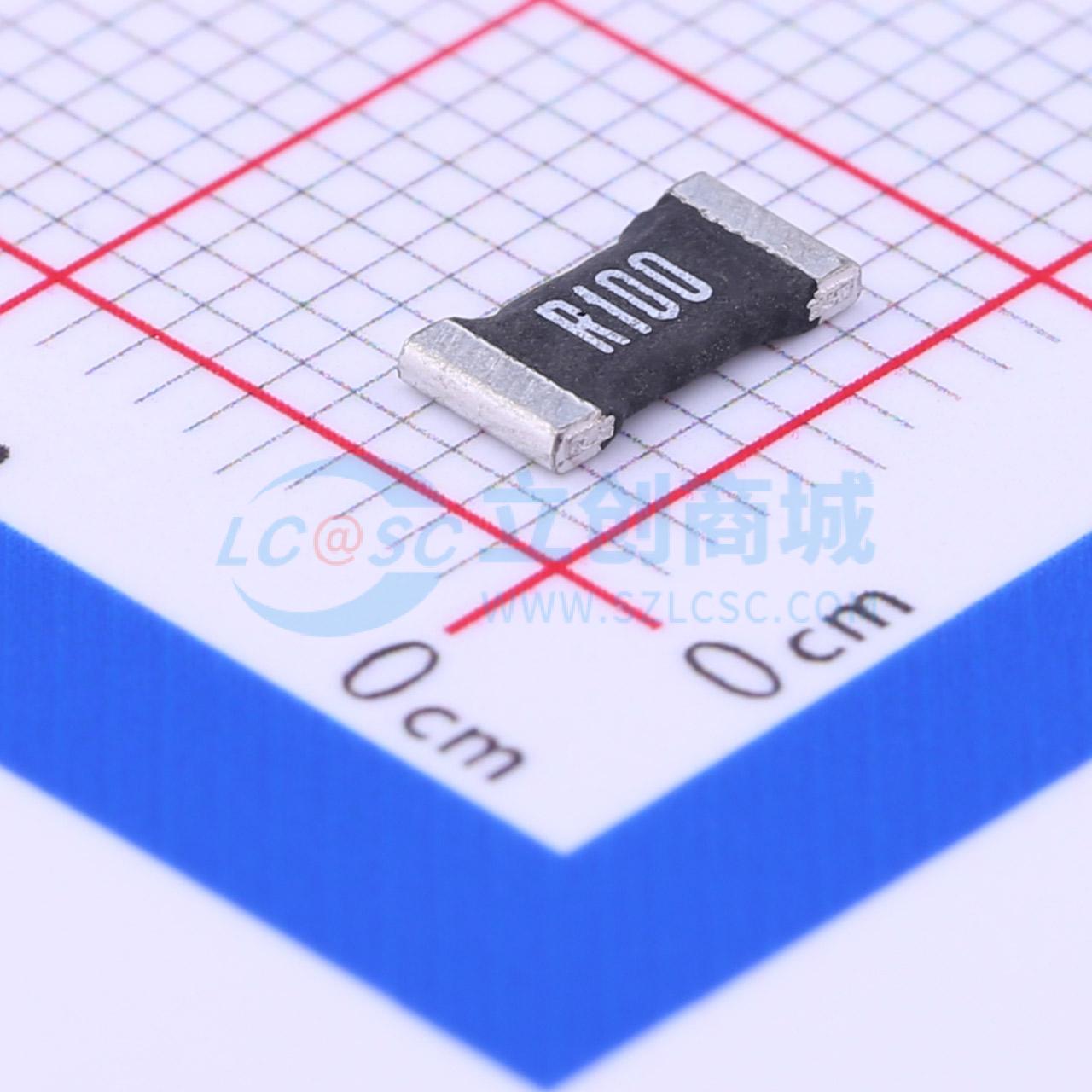 点击查看大图 LR2512-2AR100F4实物图