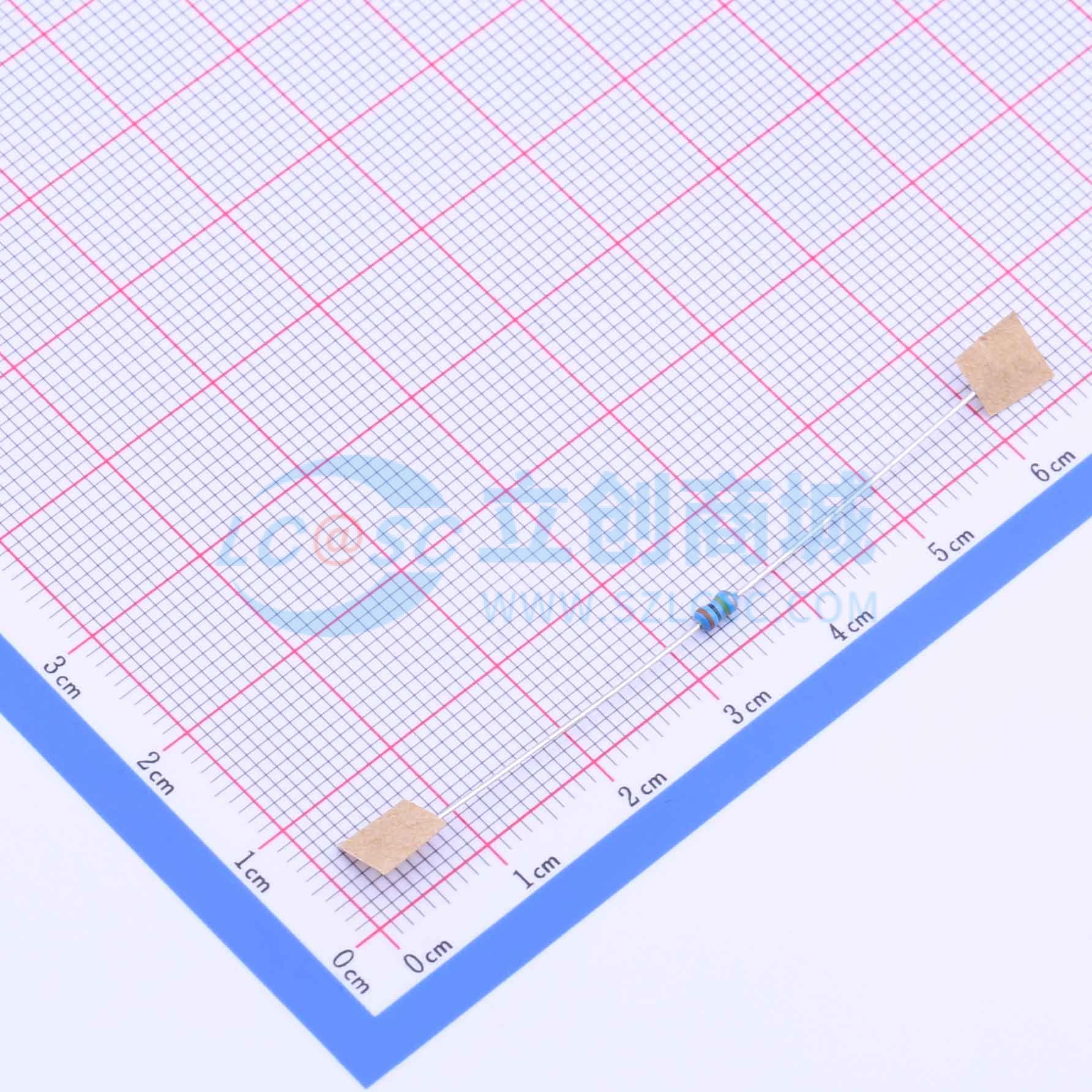 点击查看大图 MFR-12JT-52-300K实物图