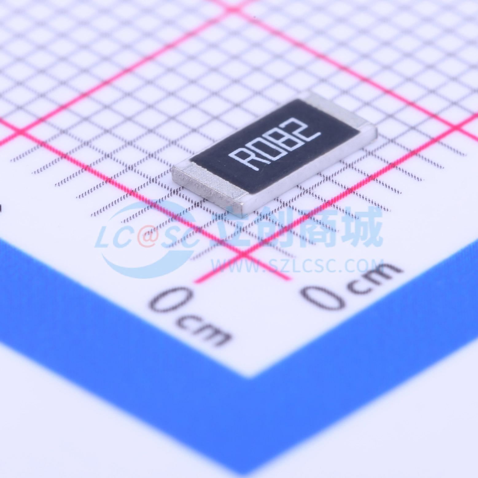 点击查看大图 CR2512JR082E04R实物图