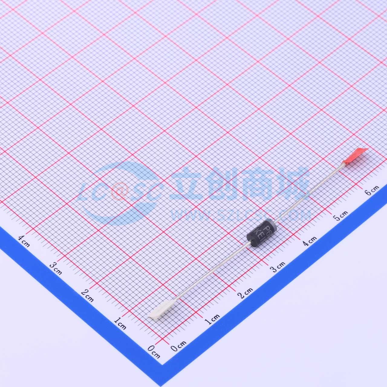 点击查看大图 P6KE15A/B实物图