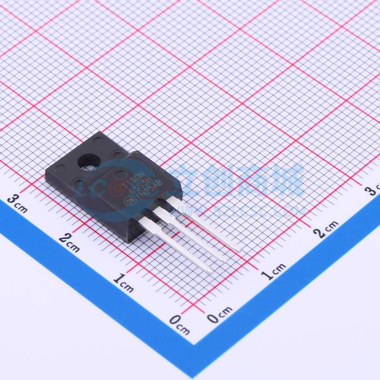 点击查看大图 NTPF190N65S3H实物图
