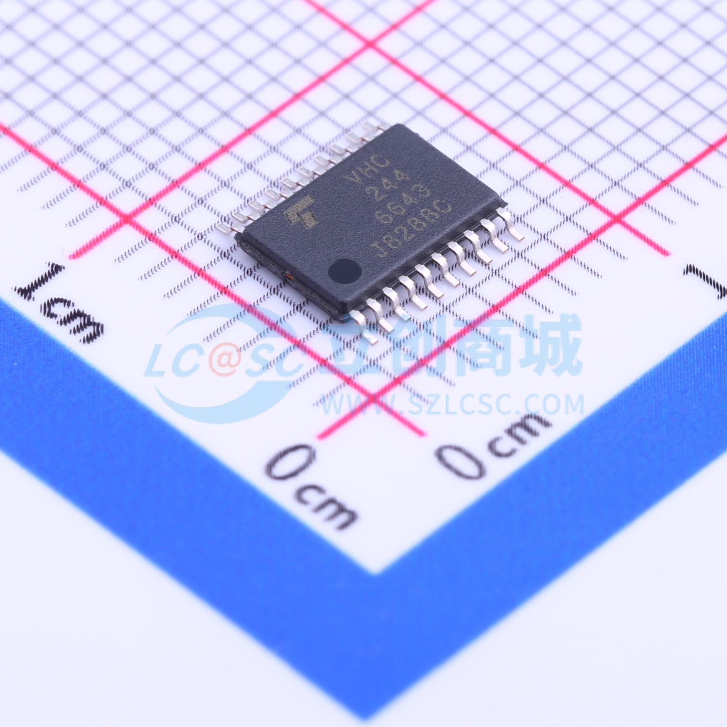 点击查看大图 74VHC244FT(BE)实物图