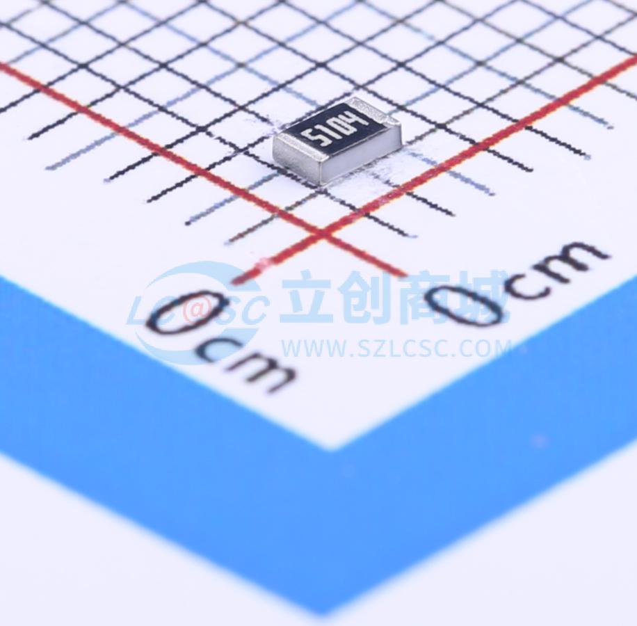 点击查看大图 RC0805FR-075M1L实物图