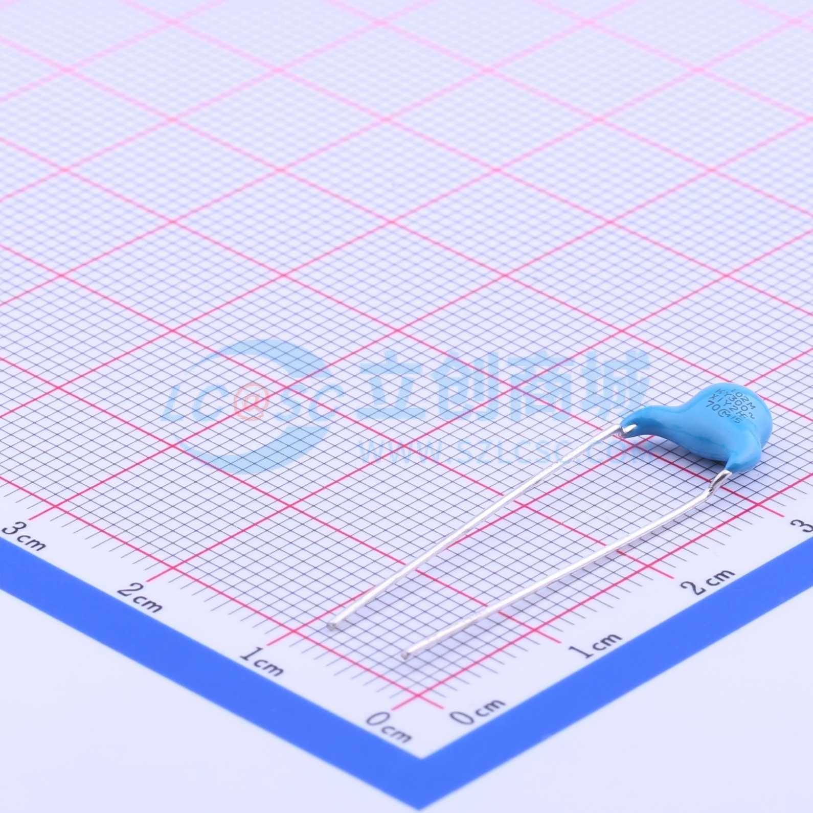 点击查看大图 DE2E3KY102MA3BU02F实物图