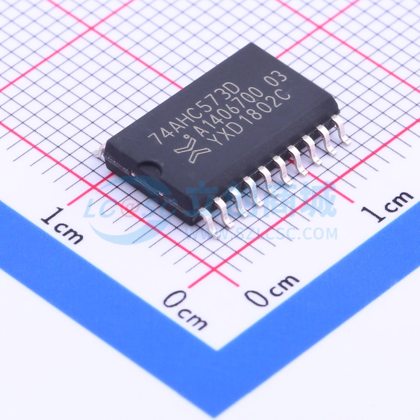 点击查看大图 74AHC573D,118实物图