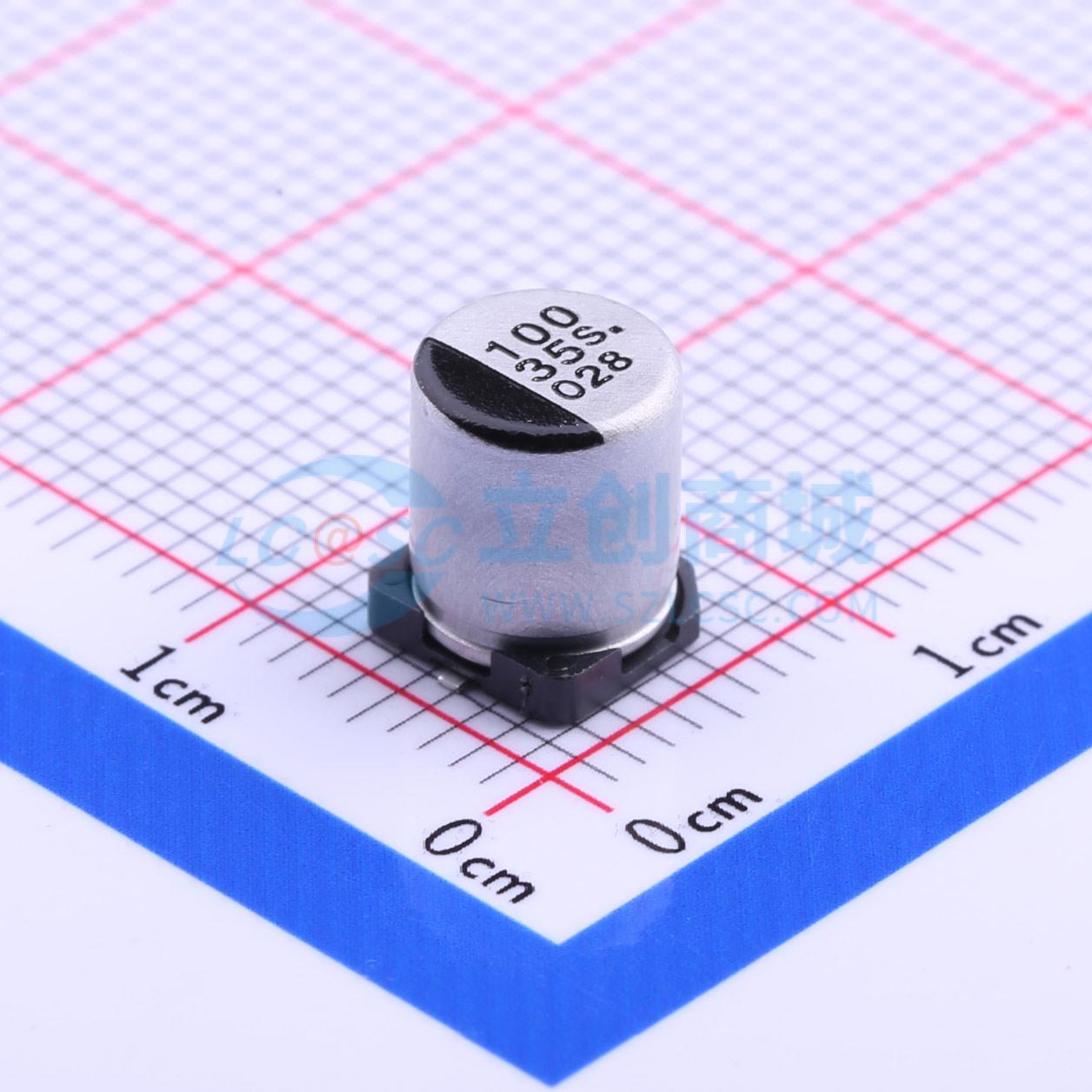 点击查看大图 EEE1VA101XP实物图