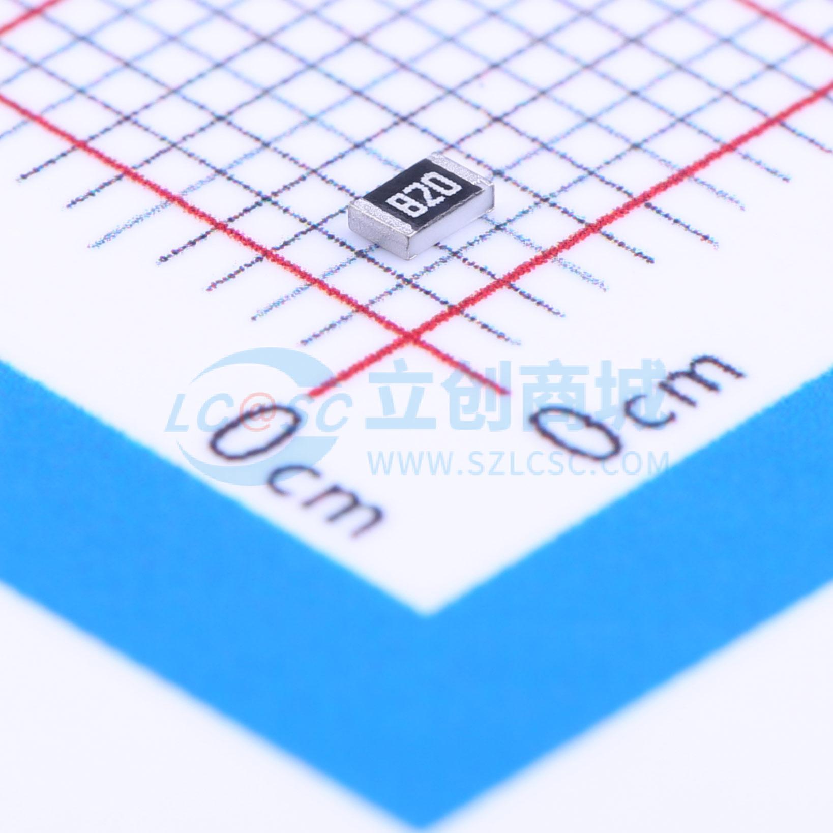 点击查看大图 RC0805JR-0782RL实物图