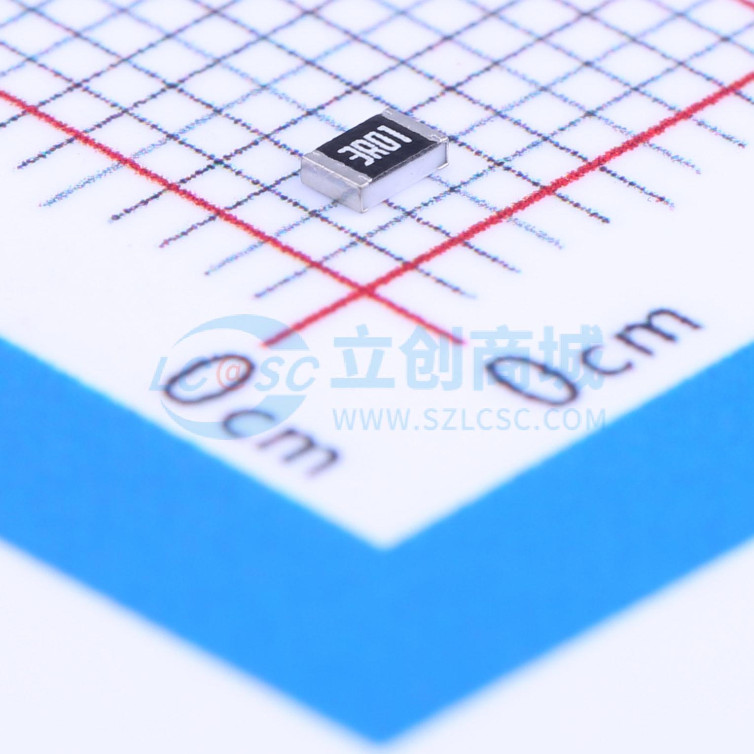 RC0805FR-073R01L实物图