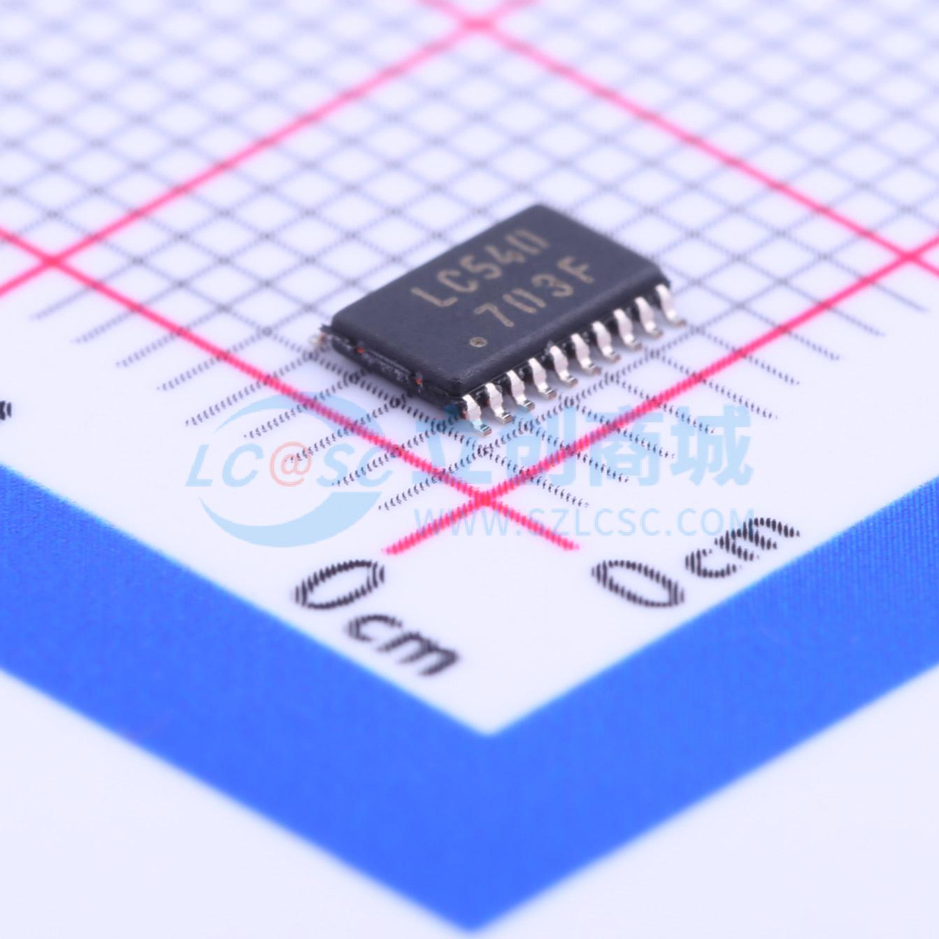 点击查看大图 TC74LCX540FK(EL,K)实物图