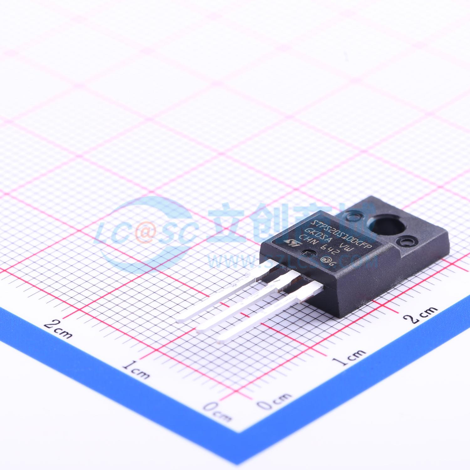 点击查看大图 STPS20S100CFP实物图