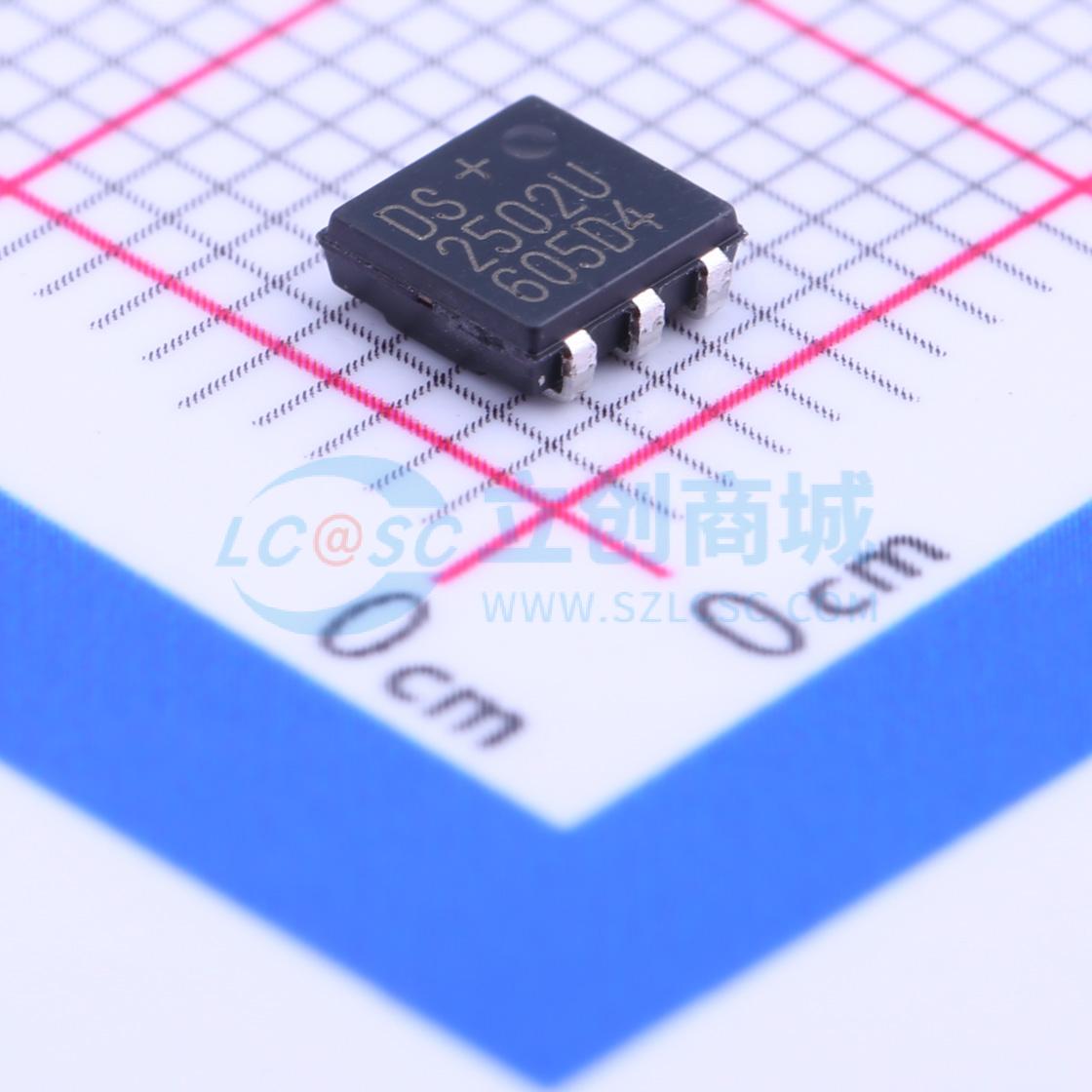 点击查看大图 DS2502P-E48+实物图