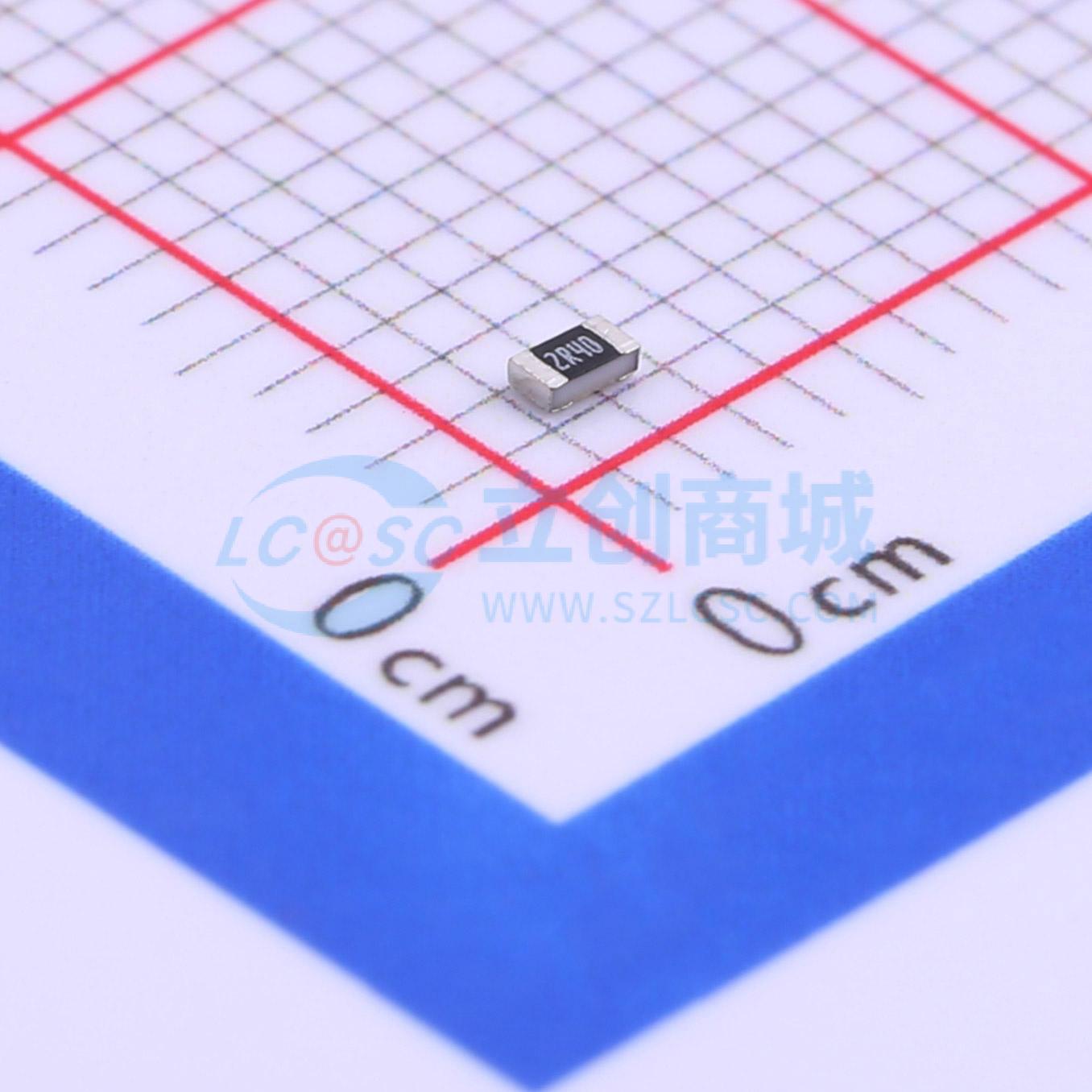 点击查看大图 HPCR0603F2R40K9实物图