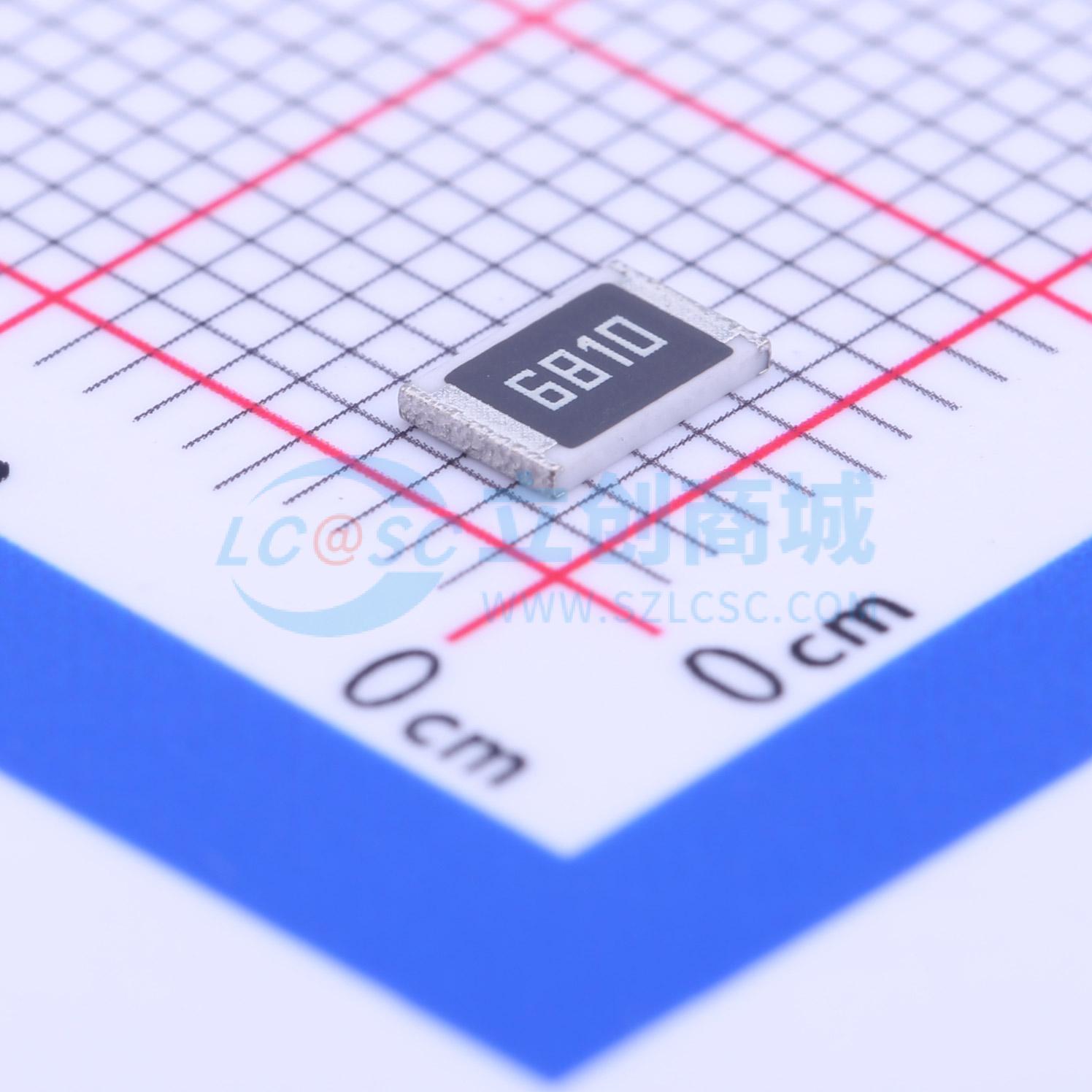 点击查看大图 CR1812F681RE04Z实物图