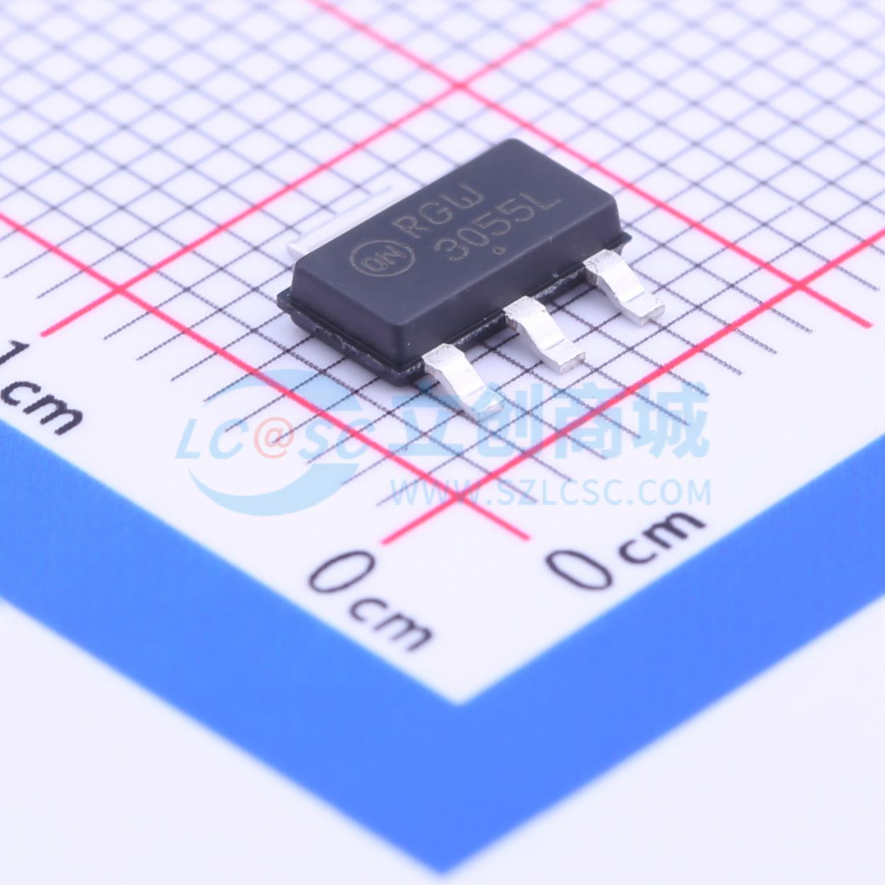 点击查看大图 NTF3055L108T1G实物图