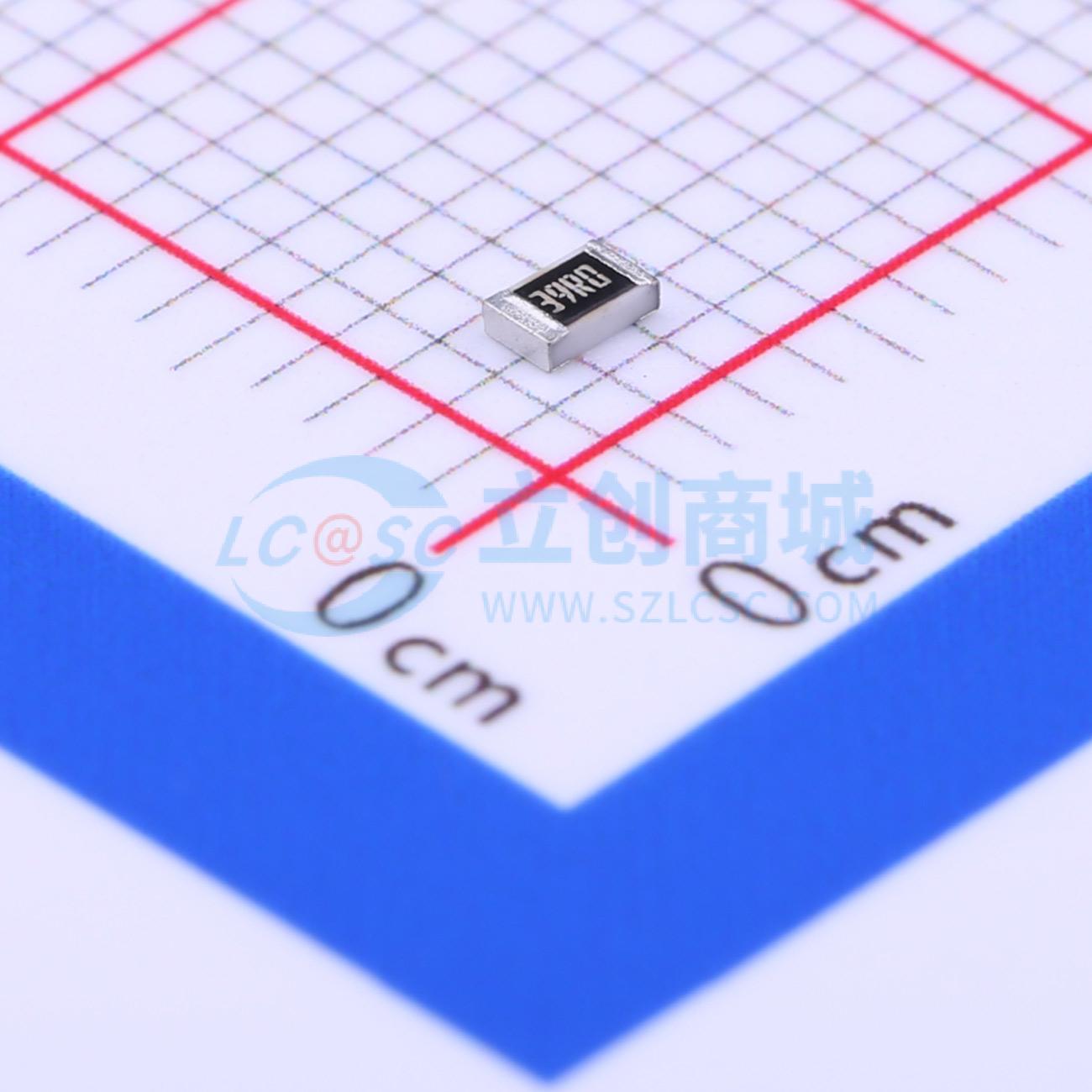 点击查看大图 CR0805-FX-39R0ELF实物图