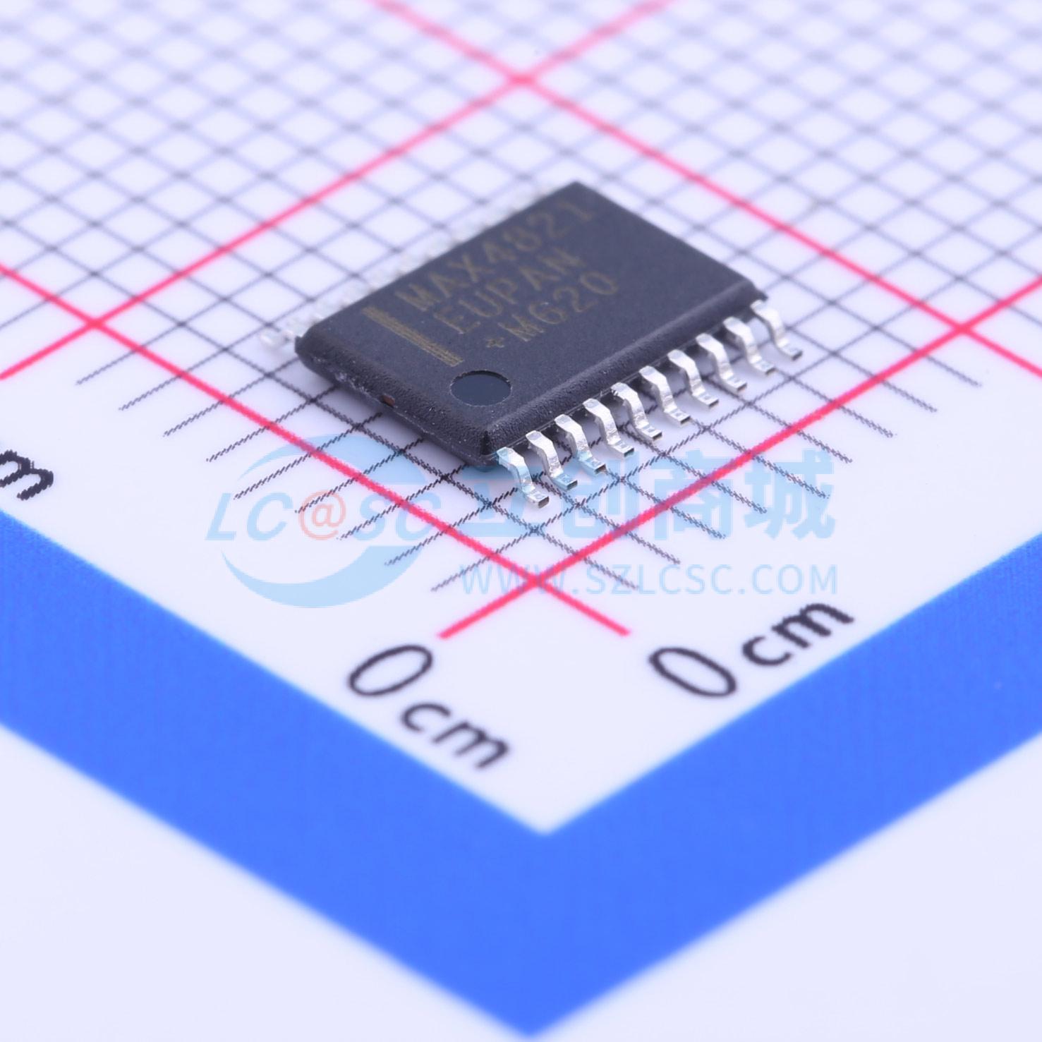 点击查看大图 MAX4821EUP+实物图
