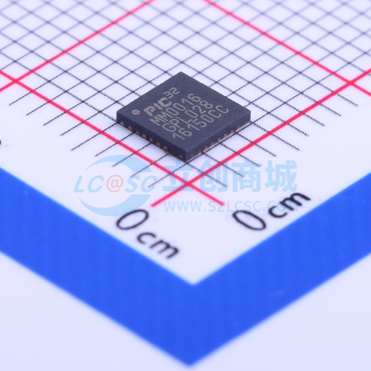 点击查看大图 PIC32MM0016GPL028-I/M6实物图