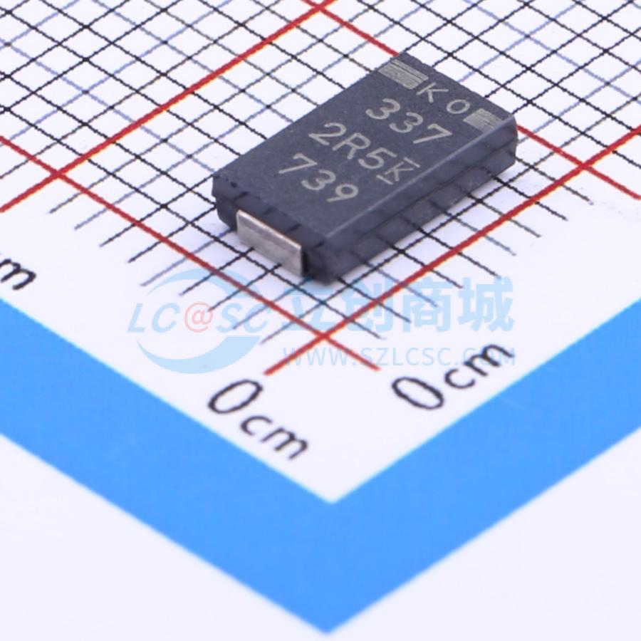 点击查看大图 T520V337M2R5ATE015实物图