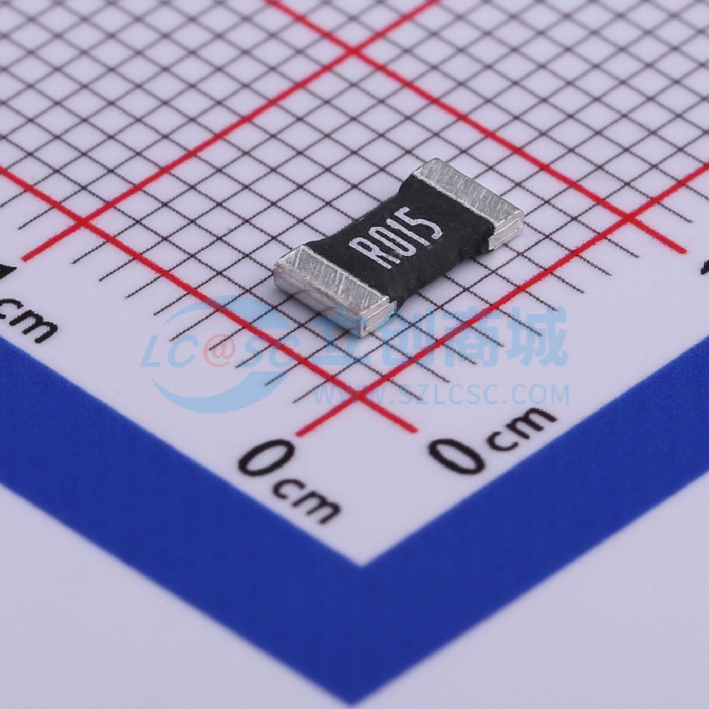 点击查看大图 LR2512-21R015F4实物图