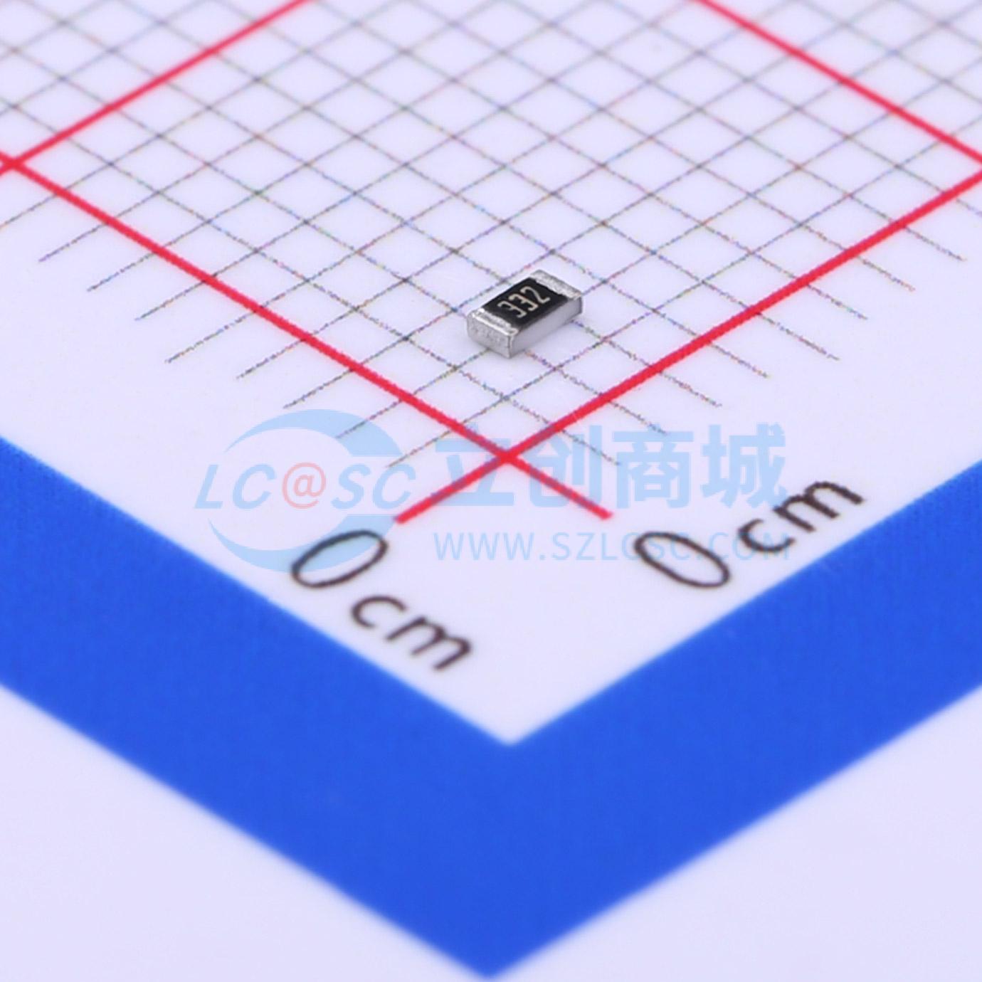 MCR03EZPFX3301实物图