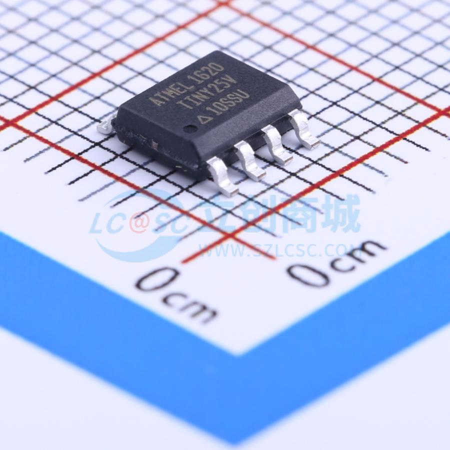 点击查看大图 ATTINY25V-10SSU实物图
