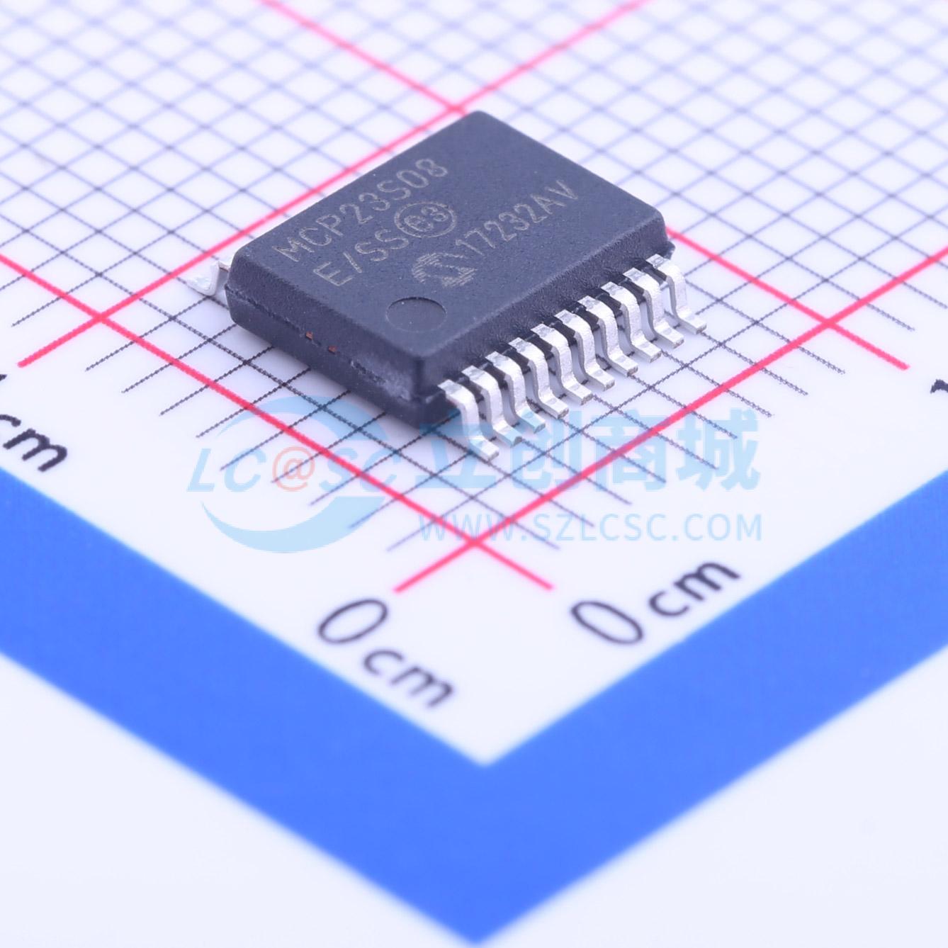 点击查看大图 MCP23S08-E/SS实物图