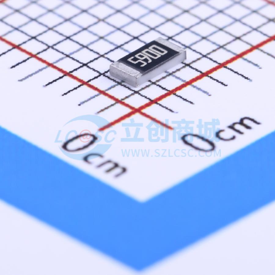 RC1206FR-07590RL实物图