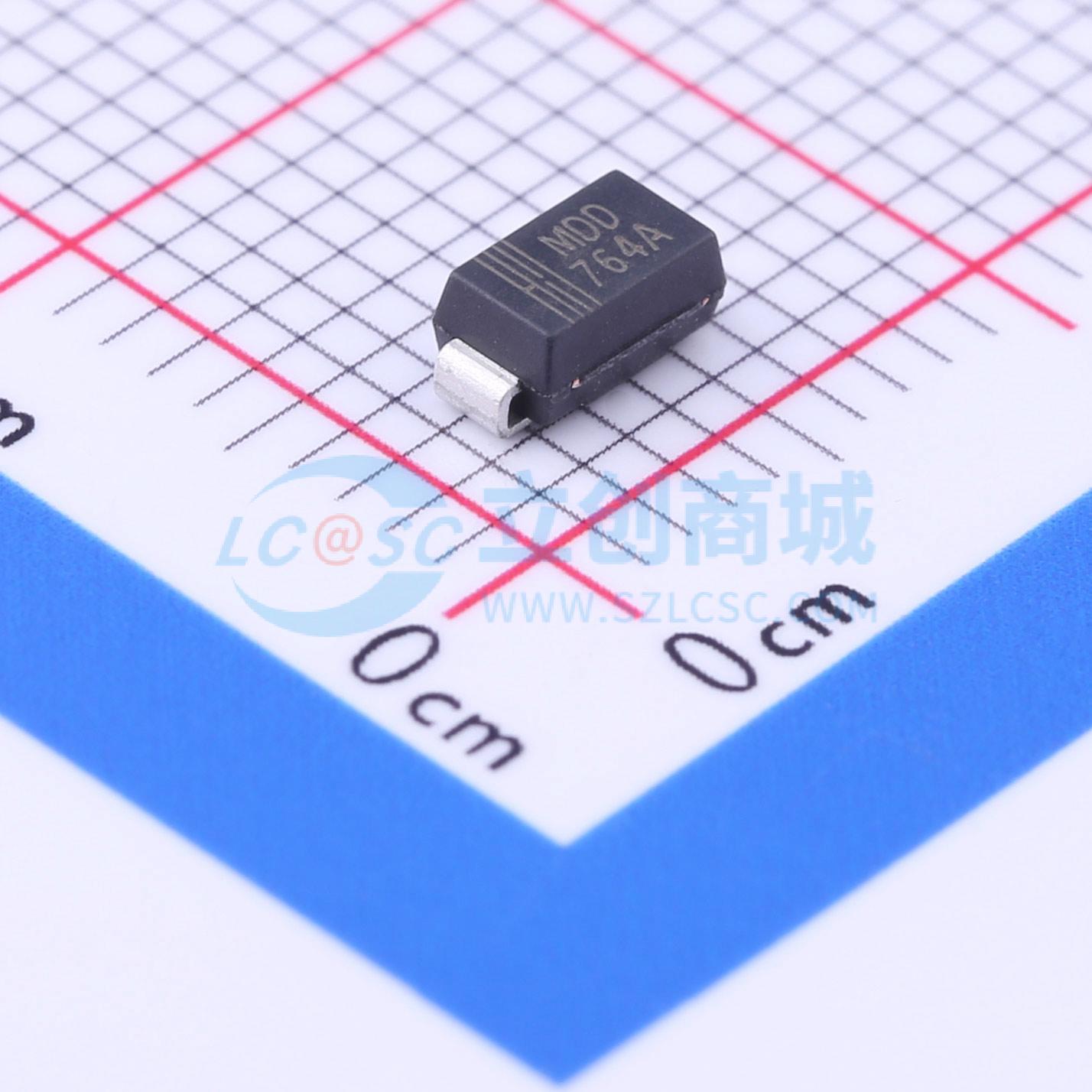 点击查看大图 1SMA4764A实物图