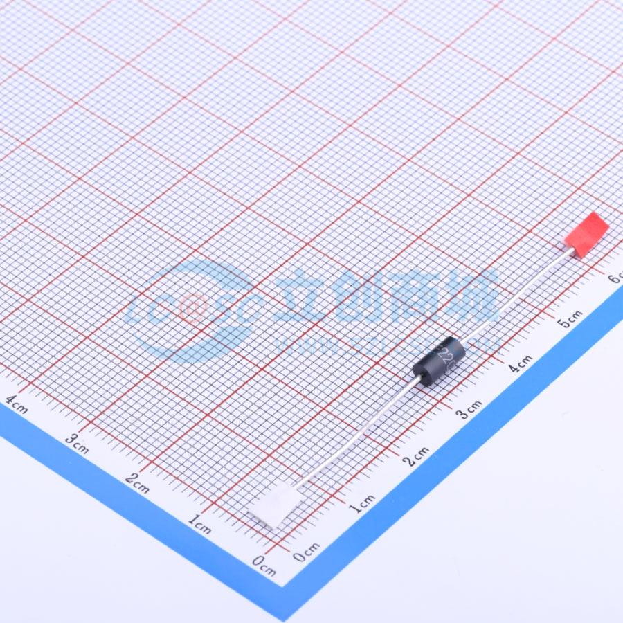 点击查看大图 P6KE22CA实物图