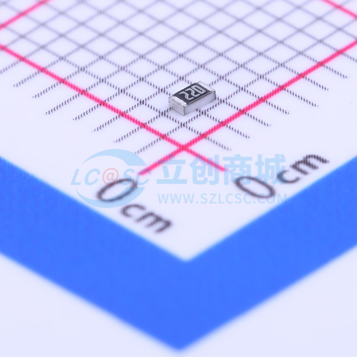 点击查看大图 AC0603JR-0722RL实物图