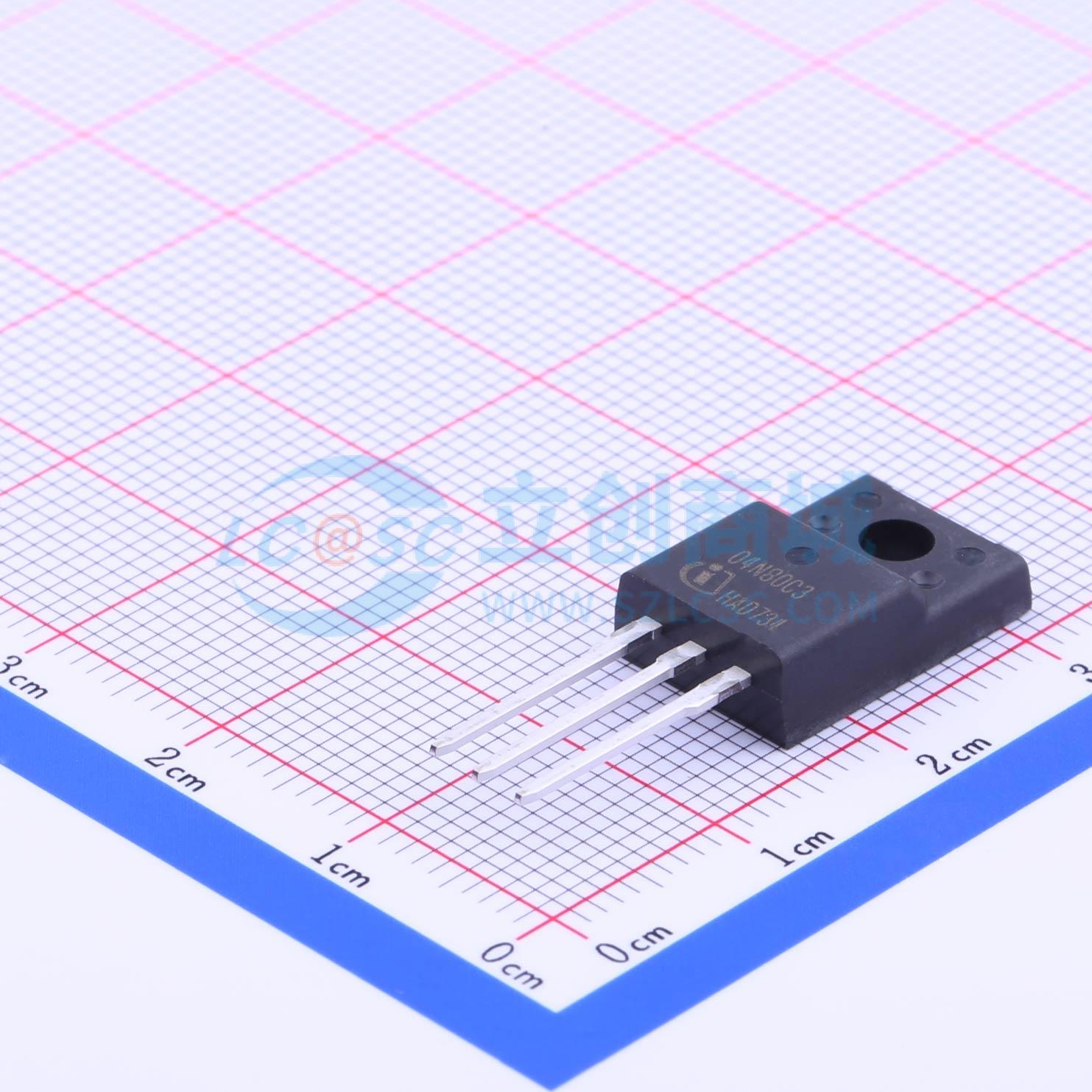 点击查看大图 SPA04N80C3实物图