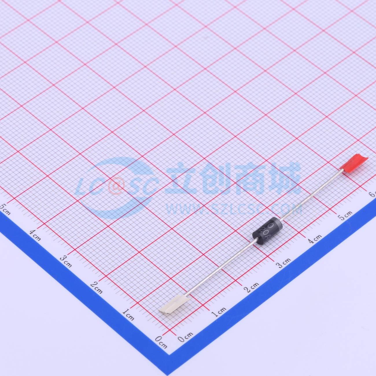 点击查看大图 P6KE220A实物图