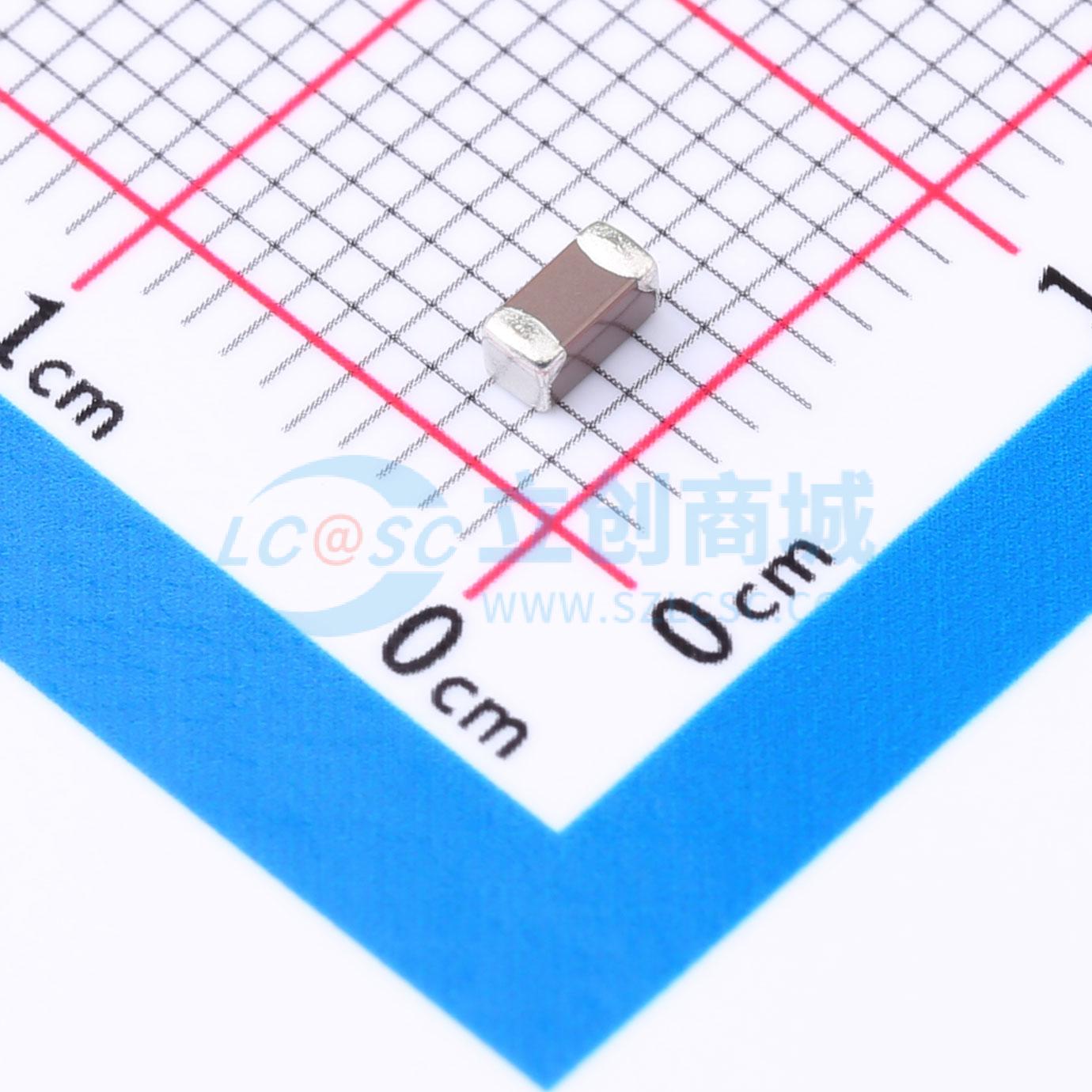 点击查看大图 CNA5L1X7R1H475K160AE实物图