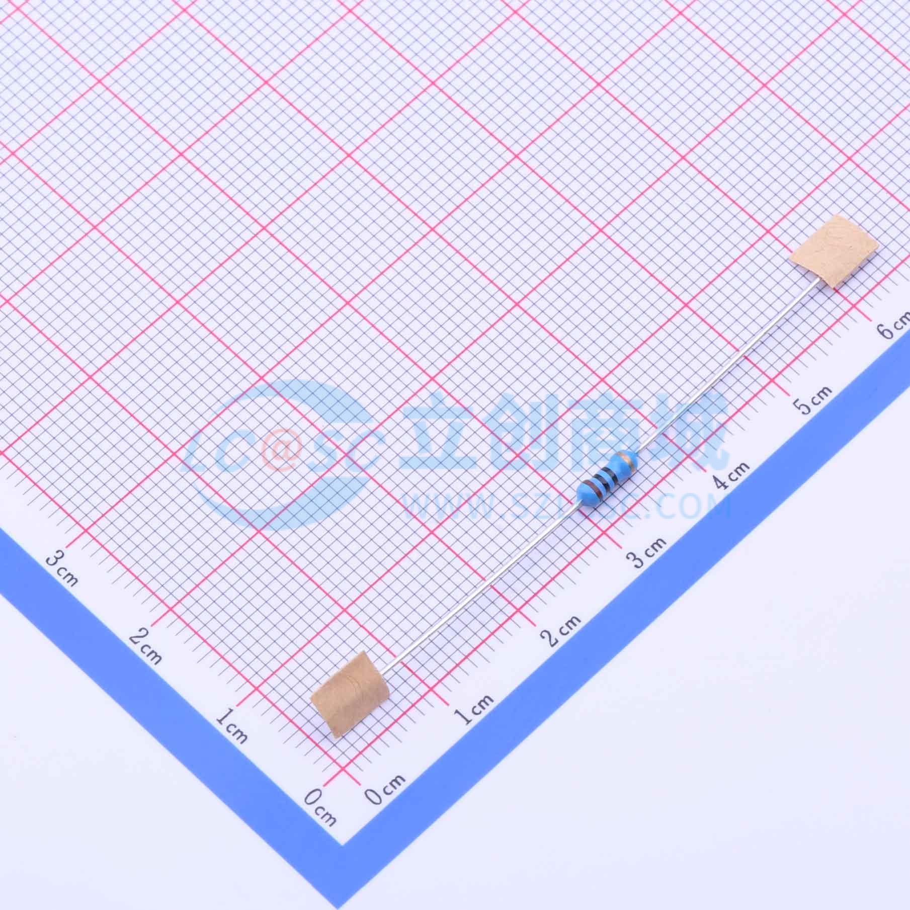 点击查看大图 MFR-25JT-52-10R实物图