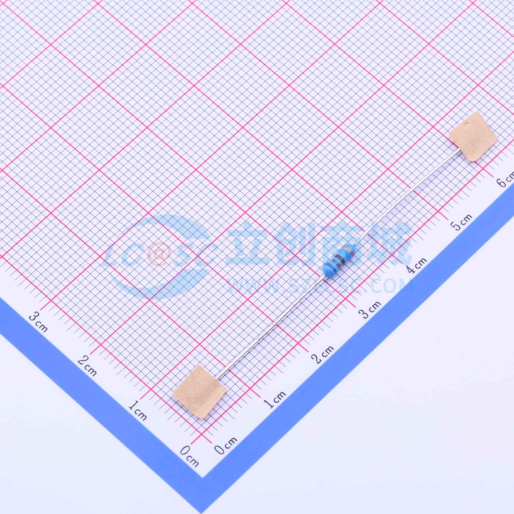 点击查看大图 MFR-25JT-52-680R实物图