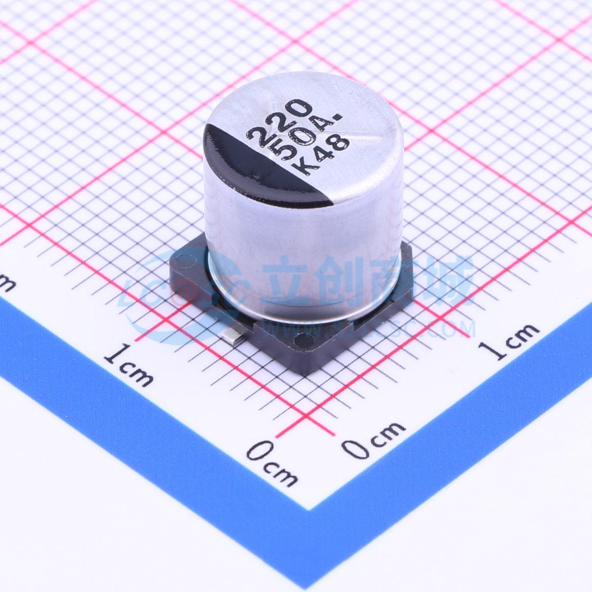 点击查看大图 EEE1HA221P实物图